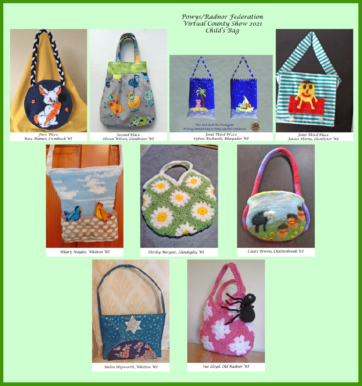 Child's bag image not available