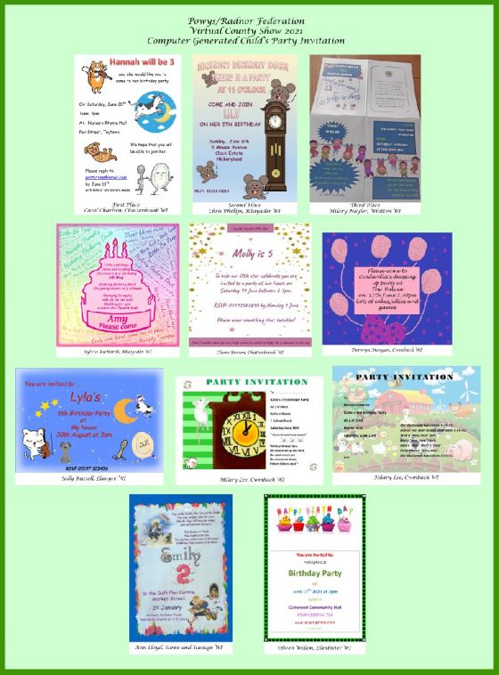 Party invitation image not available